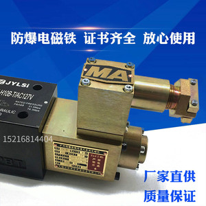 Válvula direccional electromagnética a prueba de explosiones hidráulicas 24GDEI1 de 6 mm y 4 vías, 315 bar, para aceite en minas de carbón - Product Image 5