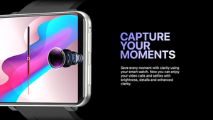 Montre connectée <span class=keywords><strong>Domino</strong></span> DM100 2024, grand écran IPS de 2,86 pouces, étanche IP67, SIM 4G, GPS, Wi-Fi pour téléchargement d'applications, montre de sport Android - Product Image 6