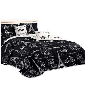 Bộ Chăn 3 Món Có Thể Đảo Ngược Ga Trải Giường Nhẹ Bằng Sợi Nhỏ Mềm Bộ Chăn Mùa Hè Ga Trải Giường Cho Tất Cả Các Mùa - Product Image 1