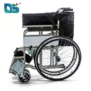 Fauteuil roulant manuel actif en acier léger pliable économique et bon marché DanSong DS-24PR Classe II pour les personnes handicapées - Product Image 6