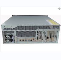 CPU ganda 19 "rak standar 4U Server ekspansi 7 Slot Motherboard Server 800W PS/2 catu daya IPC