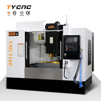 Machines de fraisage CNC de haute précision VMC1160, commande GSK, BT40, centre d'usinage vertical CNC en métal