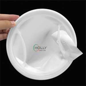 ถุงกรองเชื่อมพลาสติกสำหรับอุตสาหกรรม ขายดี ขนาด 0.1-100 ไมครอน สำหรับกรองของเหลว ทำจากตาข่าย PP/ไนลอน - Product Image 3