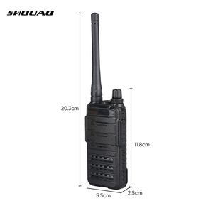 ShouAo-159 Talkie-walkie bidirectionnel longue portée de haute qualité, fonction interphone, fréquence <span class=keywords><strong>VHF</strong></span>/UHF, batterie 1200 mAh - <span class=keywords><strong>Portable</strong></span> pour l'extérieur - Product Image 5