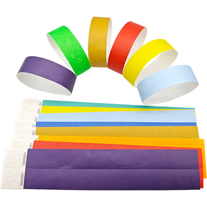 Fabricant de bracelets Tyvek de taille personnalisée Bandes d'événement étanches en gros pour l'<span class=keywords><strong>admission</strong></span> et le suivi - Product Image 2