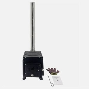 Tienda de campaña clásica para exteriores, <span class=keywords><strong>estufa</strong></span> de <span class=keywords><strong>leña</strong></span> para tienda, calefacción y quemador de cocina - Product Image 2