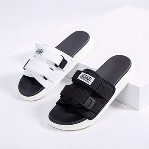 <span class=keywords><strong>Sandali</strong></span> 2024 <span class=keywords><strong>moda</strong></span> <span class=keywords><strong>uomo</strong></span> con plateau antiscivolo a punta aperta con doppie fibbie morbido estivo da spiaggia da esterno con stampa Design - Product Image 5