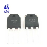 Transistor TO-3P J162 de puce d'IC de 2SK1058 2SJ162 J162 K1058 2SK1058 2SJ162