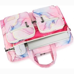 Free Sample Custom Logo 16 15.6 Inch <b>Laptop</b> Shoulder <b>Bag</b> Strap <b>Briefcase</b> Soft Protective Sleeve Style Women Polyester Portable - Product Image 1