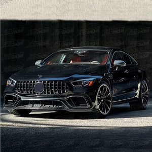 Lèvre de pare-chocs avant en fibre de carbone de style BS pour Mercedes Benz <span class=keywords><strong>AMG</strong></span> GT63 GT63S 2019-2020 - Product Image 2