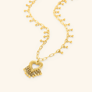 Ispirare gioielli di <span class=keywords><strong>moda</strong></span> gioielli collane punteggiate rubacuori collana con pendenti collane di gioielli raffinati appena rilasciati per Eid - Product Image 2