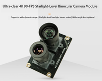 Module de caméra stéréo ultra-haute définition 4K 60fps, scanner 3D haute précision UHD 8MP, IMX415 Starlight, faible luminosité, robot AGV