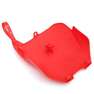 Cubierta para matrícula de motocicleta ZUQING, 23,5x23,3 cm, color rojo, ajuste universal para piezas de bicicleta todoterreno NP108 - Product Image 2