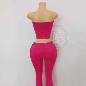 Ensemble Lounge <span class=keywords><strong>D</strong></span>écontracté 3 Pièces pour <span class=keywords><strong>Femme</strong></span> : Haut Halter à Manches Longues Personnalisable avec LOGO, Legging Évasé à Rabat et Vêtements <span class=keywords><strong>d</strong></span>'<span class=keywords><strong>Été</strong></span> pour <span class=keywords><strong>Femme</strong></span> - Product Image 6