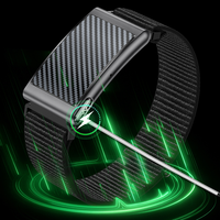 Bracelet intelligent ECG sans écran TK36, BT5.3, capteur 4PD, IP68, HRV, SpO2, température corporelle, sommeil, suivi d'activité 180 mAh