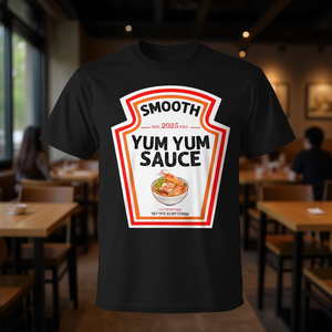Camiseta Smooth Yum Yum Sauce, Edición Complemento de Disfraz 2025 - Product Image 3