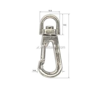 金属スナップフックステンレス鋼ワイヤーロープケーブルリフティングスリングカスタマイズ可能 - Product Image 3