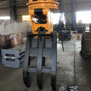 Popolare manuale Log Grapple per Mini escavatore legno Log idraulico <span class=keywords><strong>Grabber</strong></span> idraulico Log Grapple silvicoltura rotante di legno <span class=keywords><strong>Grabber</strong></span> - Product Image 2