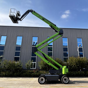10-40 मीटर हाइड्रोलिक डीजल/इलेक्ट्रिक बूवन लिफ्ट मोबाइल हाथ व्यक्त मैन वर्क प्लेटफॉर्म घुमावदार स्व-चालित टेलीस्कोपिक बूट लिफ्ट - Product Image 5
