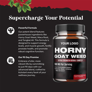 천연 에피메디움 보충제, 에피메디움, 블랙 마카 뿌리 가루, 인삼, 쏘팔메토 성분 에피메디움 캡슐 - Product Image 4