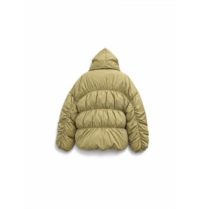 Doudoune matelassée pour femme - <span class=keywords><strong>Manteau</strong></span> d'hiver élégant à capuche avec col écharpe intégré, coupe oversize et chaude - Logo personnalisé - Product Image 2
