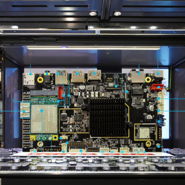 RK3566 Industrial Android PCBA Motherboard/4G Communication Terminal Device Smart Main Board Fr4 Material HASL Surface 1.6mm
