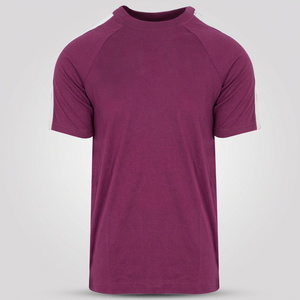 T-shirt à col rond pour homme, manches courtes, 100% coton, impression de logo sur le devant, couleurs personnalisées, logo, vêtement respectueux de l'environnement, teinture au colorant, séchage rapide - Product Image 3