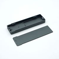 Boîtier/Coque en Alliage d'Aluminium Personnalisé pour Équipement Électronique de Banque d'Alimentation - Usinage CNC OEM Certifié ROHS CE Service Tout-en-un