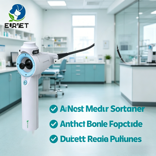 EUR VET Veterinary Endoscopic Surgery Equipment CE Certified Class II Portable Pet Hospital Use Colonoscopy Bronchoscopy