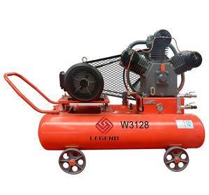 W2.8/5型ディーゼル駆動潤滑式ピストンエアコンプレッサー空冷式ポータブル15馬力2.8m/min 100Lタンク - Product Image 2