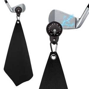 Serviette de golf magnétique professionnelle avec fixation aimantée N52 en néodyme, très absorbante, tissage gaufré, usine OEM ODM pour marques - Product Image 1