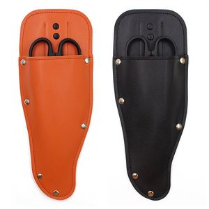 PU Leather Vintage Durable Garden <b>Tool</b> Set Pruning Shears <b>Pouch</b> Waist <b>Belt</b> Pliers Scissors Holder Protective Case Metal Clip - Product Image 1