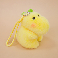 Peluche courte mignonne dinosaure Gemini, série pendentif lavable, rembourrage en coton PP, 11-30 cm, poupée pour machine à pinces, unisexe, emballée sous vide