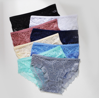 Lencería Sexy de Encaje para Mujer, Talla Grande, Sin Costuras