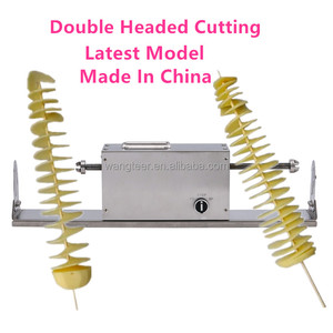 Thương Mại 110V 220V Điện 3-Trong-1 Nhà Sử Dụng Điện Khoai Tây <span class=keywords><strong>Chip</strong></span> <span class=keywords><strong>Twister</strong></span> Tornado Slicer Cắt Cắt Xoắn Ốc Khoai Tây Máy - Product Image 2