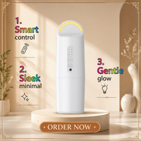 Nouveau Diffuseur Connecté à Capteur, Contrôlé par Application, Sans Eau, Bouteille 51-100ml, Éclairage Intégré, Utilisation Hôtelière et Domestique, Batterie Électrique Incluse