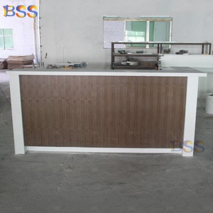 Restaurante Bar Mostrador Gabinete Moderno Laminado Mármol <span class=keywords><strong>Comercial</strong></span> Club Café Bar Gabinete - Product Image 3