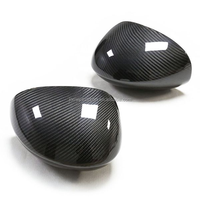 Coque de rétroviseur en fibre de carbone sèche style M - À coller pour Dodge Challenger 2011-23