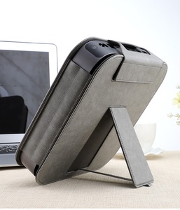 Étui de protection portable de voyage en cuir PU avec support pour <span class=keywords><strong>Apple</strong></span> <span class=keywords><strong>Mac</strong></span> Mini 1/2 - Product Image 1