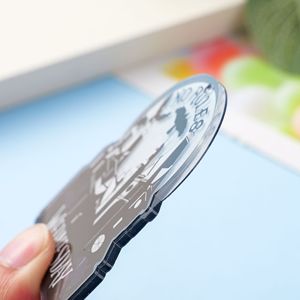 Custom Logo Cartoon <b>Anime</b> Acrylic Transparent Waterproof <b>Keychain</b> with Epoxy Glitter Design-Durable Lightweight Promotional Gift - Product Image 6