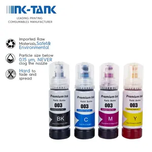 INK-TANK 003 Premium-kompatible DGT-Tinte zum Nachfüllen von Flaschen auf Wasserbasis für Epson L1110 L3116 L5196 L3110 L3150 Drucker