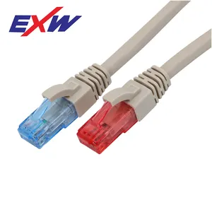 1M 2M 3M สายแพทช์ความเร็วสูง Cat6A SFTP ป้องกัน Lan ประกอบสายอีเธอร์เน็ต