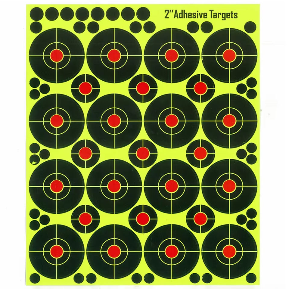 2 Inch Self-Adhesive Splatterburst Targets Stickers Stick & Splatter ...