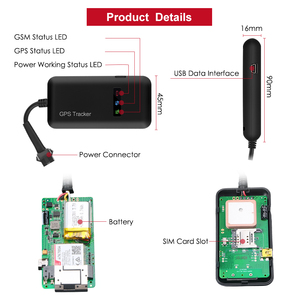 Mv110g Không Có Hàng Tháng Phí Google Bản Đồ Hardwired Giết Chuyển Đổi Xe Tracker 4G GPS Thời Gian Thực Theo Dõi Các Thiết Bị Cho Xe Máy - Product Image 2