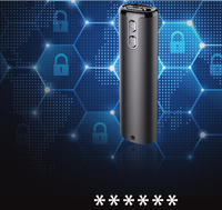 Registratore Vocale Digitale Portatile Mini Smart Audio con Crittografia Password 512 KBPS OTG Lettore Mp3