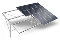 Hochwertige Zink-Magnesium-Aluminium-Beschichtung für Solarmontagestrukturen, Stahlprofile und Aluminiumhalterungen für Bodenmontagesysteme