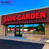 Letrero de Restaurante LED 3D Personalizable para Montaje en Pared, Impermeable IP65, Control Remoto por Aplicación, para Pizzería, Logotipo Iluminado