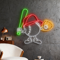 Anpassbares LED-Neonschild für Heimfitness, Herren-Kraftheben, Muskelaufbau, Dimmbares LED-Licht für Heimwerbung und Unternehmen