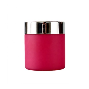 Frascos de Vidrio Rosado Rojo de Grado Alimenticio de 3.5g con Tapas de Rosca a Prueba de Niños para Envasado de Cápsulas de Flores Secas - Product Image 1