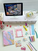 Venta Directa de Cadena de Suministro: Kit Creativo de Cuaderno Espiral DIY, Set de Papelería Infantil de Colores para Regalo Festivo